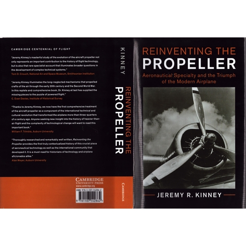 Hardback book 'Reinventing the propeller: Aeronautical specialty and ...