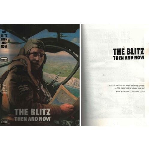 275 - The Blitz Then And Now (Volume 1) Hardback Book. Publisher: After The Battle.