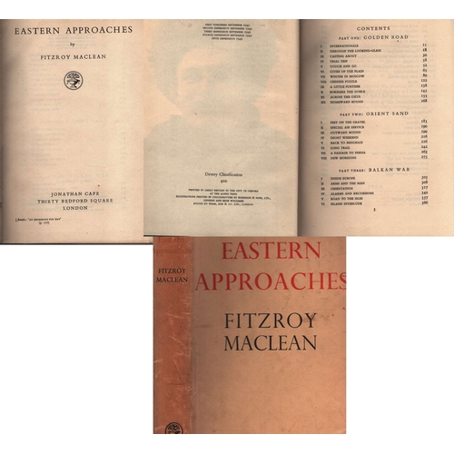 283 - Lady Ashley Cooper signed. Eastern Approaches Hardback Book. By Fitzroy MaClean. Publisher: Jonathan... 