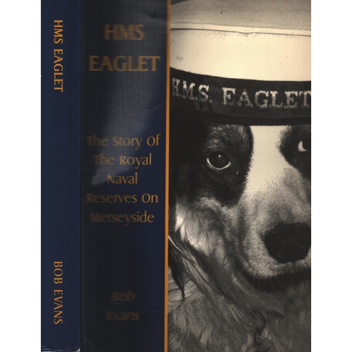 296 - HMS Eaglet Paperback Book. By Evans.