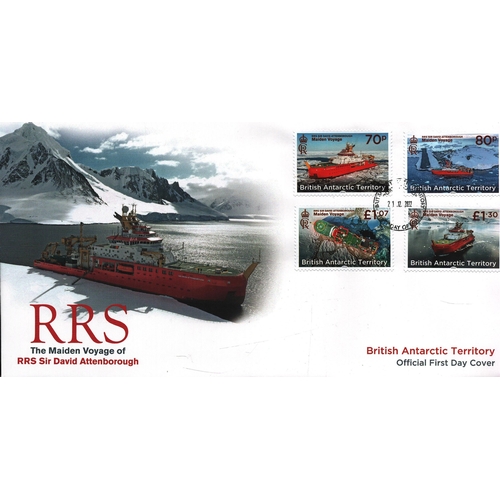 119 - British Antarctic Territory FDC, Stamped 21st Dec 2022. Unsigned.