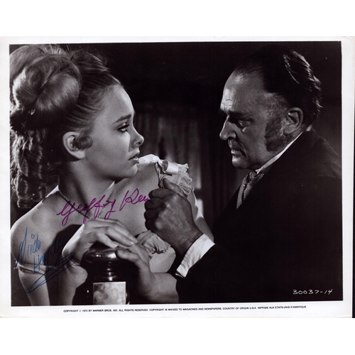 63 - Geoffrey Keen and Linda Hayden signed 