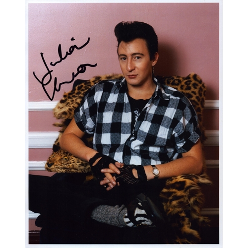 83 - Julian Lennon signed 10x8inch colour photo.