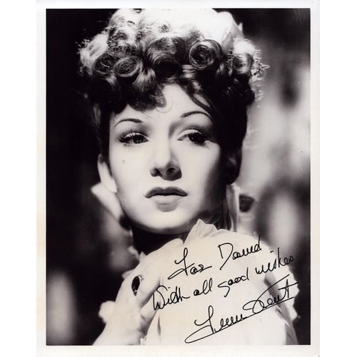 88 - Jean Kent signed 10x8inch black and white photo. Dedicated.