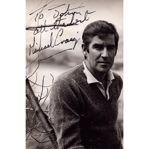 108 - MICHAEL CRAIG Actor signed Photo.