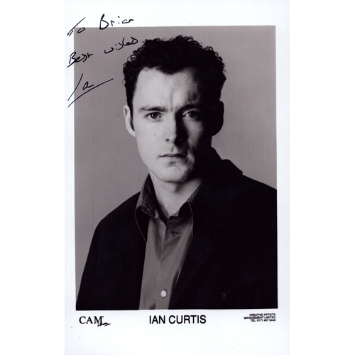 110 - IAN CURTIS Actor signed Promo Photo.