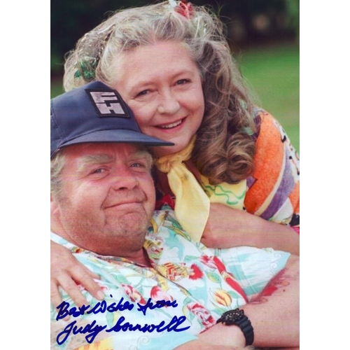 20 - Judy Cornwell signed 7x5inch colour photo.