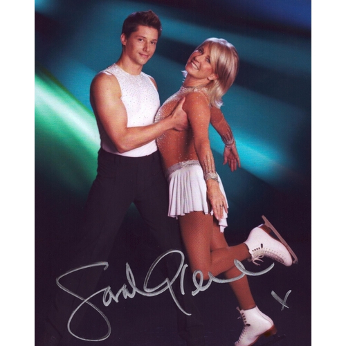 30 - Sarah Greene signed 7x5inch colour photo.