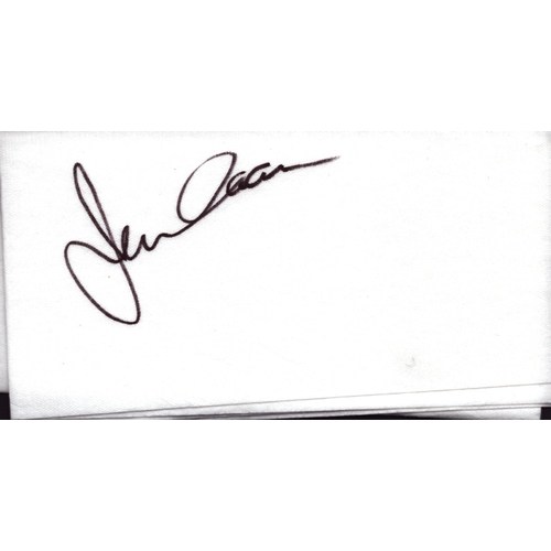 61 - James Caan signed serviette.