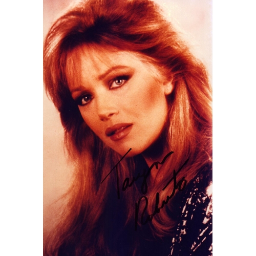68 - Tanya Roberts signed 6x4inch colour photo.
