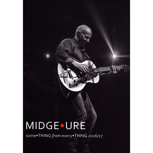 93 - James Midge Ure signed sheet music.