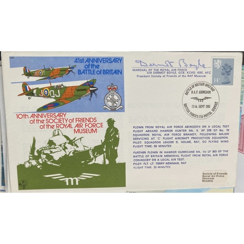 410 - WW2 Battle of Britain Marshal of the RAF Sir Dermot Boyle signed 41st ann of the Battle of Britain a... 