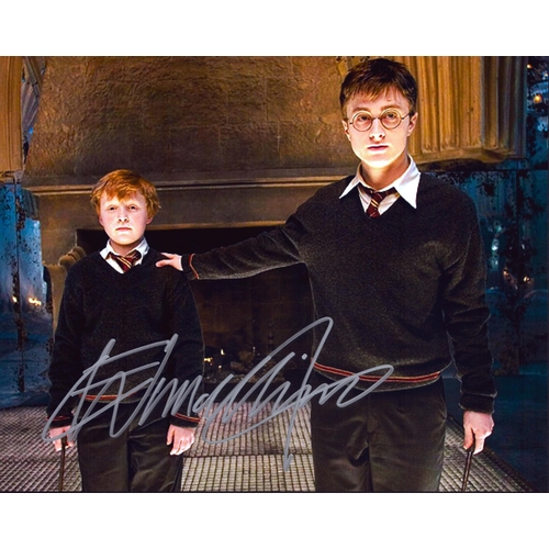 121 - William Melling signed 10x8inch Harry Potter colour photo.