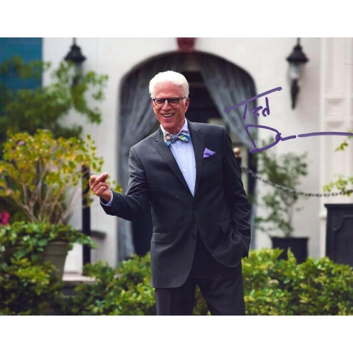 123 - Ted Danson signed 10x8inch colour photo.