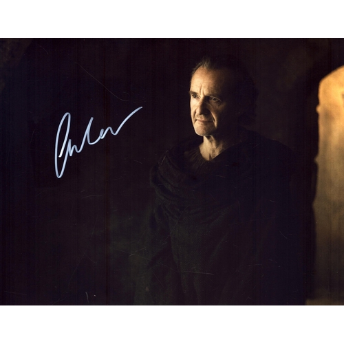 125 - Anton Lesser signed 10x8inch Game of Thrones colour photo.