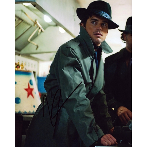 133 - Matt Bomer signed 10x8inch colour photo.