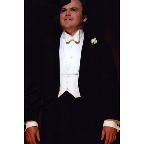 134 - Jack Black signed 10x8inch colour photo.