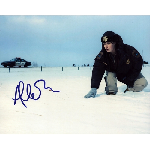 136 - Allison Tolman signed 10x8inch colour photo.