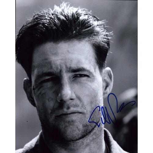 143 - Ed Burns signed 10x8inch black and white photo.