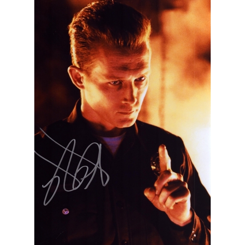 168 - Robert Patrick signed 10x8inch colour photo.
