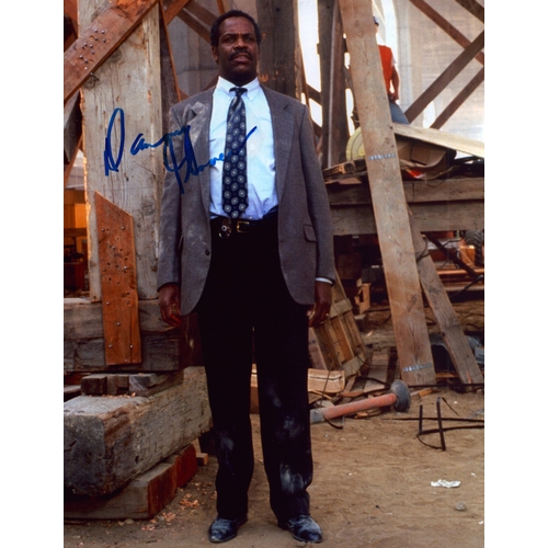 170 - Danny Glover signed 10x8inch Lethal Weapon colour photo.