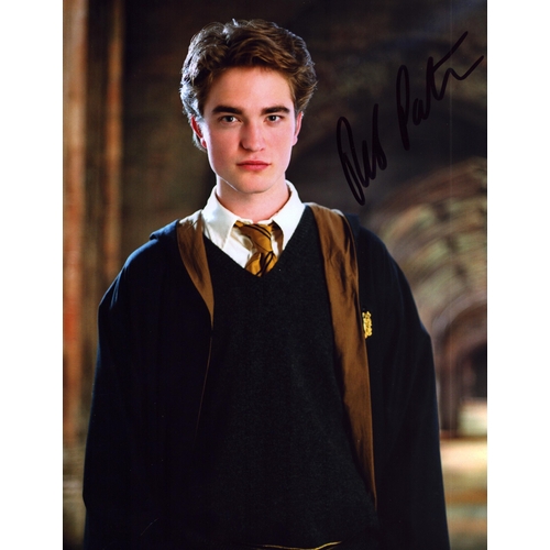 179 - Robert Pattinson signed 10x8inch Harry Potter colour photo.
