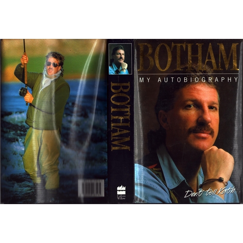 15 - Ian Botham signed Botham- my autobiography hardback book.