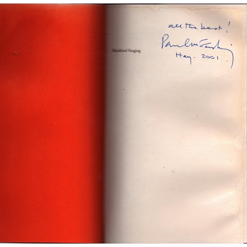 20 - Paul McCartney signed Poems and lyrics 1965-1999 hardback book.
