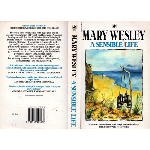 23 - Mary Wesley signed A sensible life softback book.