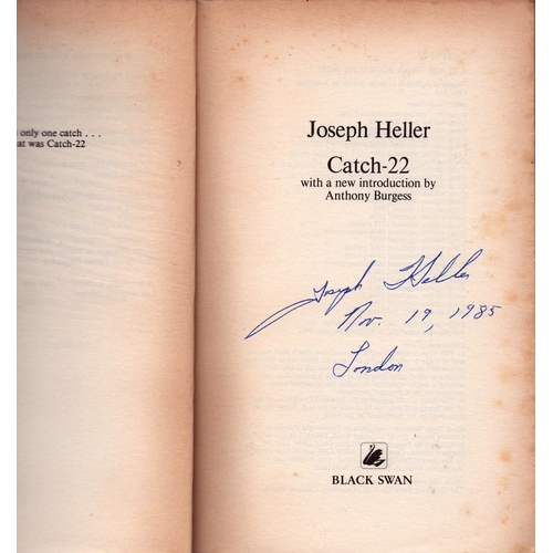 25 - Joseph Heller signed Catch 22 paperback book.