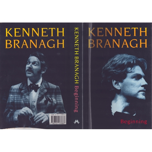 26 - Kenneth Branagh signed Beginning hardback book.