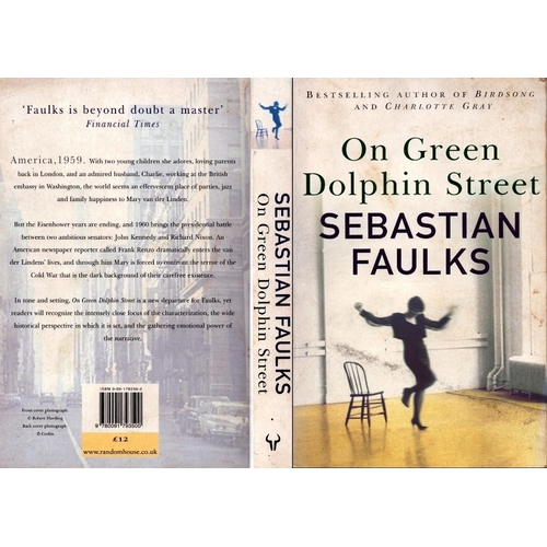 27 - Sebastian Faulks signed On Green Dolphin Street softback book.