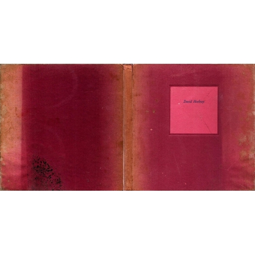 28 - David Hockney signed hardback book.  Some marks to cover.