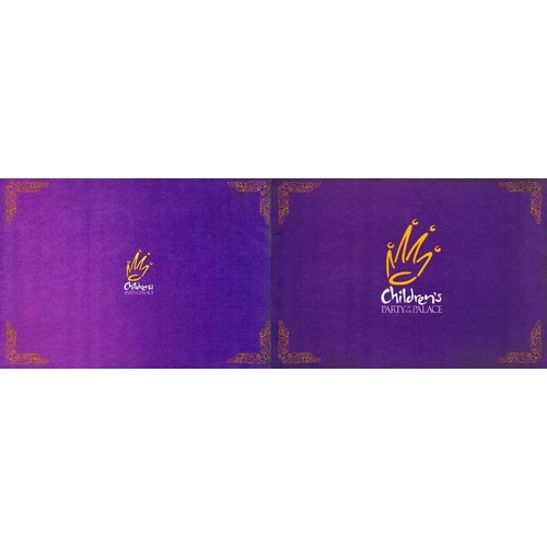 31 - Philip Pullman, Shirley Hughes and 3 others signed Party at the Palace programme.