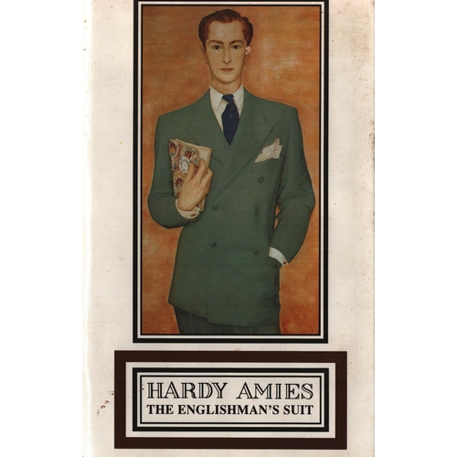36 - Hardy Amies signed The Englishman's suit hardback book.  Dedicated.