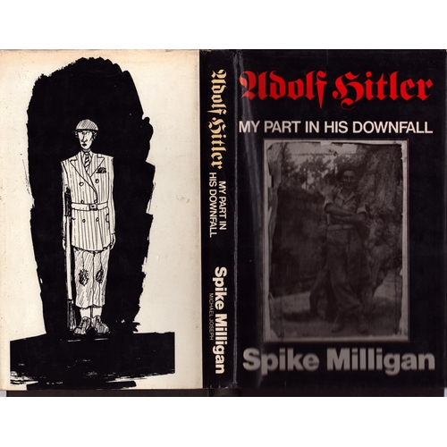9 - Spike Milligan signed Adolf Hitler - my part in his downfall hardback book.