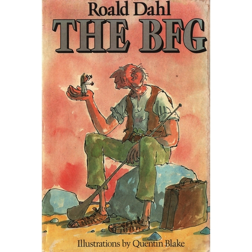 34 - Roald Dahl signed The BFG hardback book.   Dedicated.