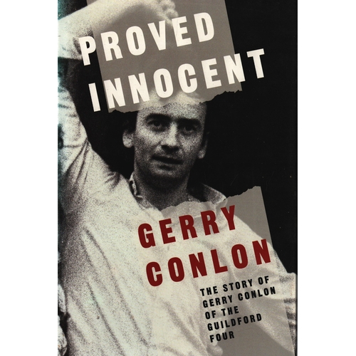 35 - Gerry Conlon signed Proved Innocent hardback book.