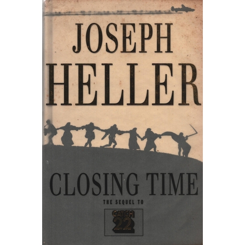 6 - Joseph Heller signed Closing Time hardback book