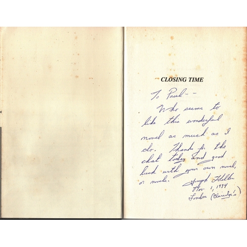 6 - Joseph Heller signed Closing Time hardback book