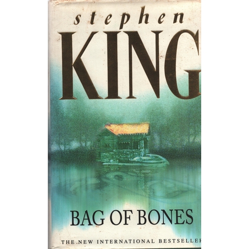 8 - Stephen King signed Bag of Bones hardback book.
