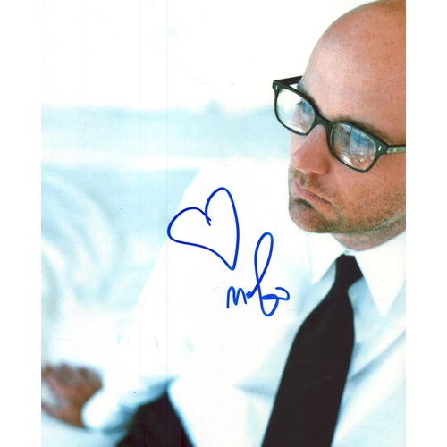 180 - Moby signed 10x8inch colour photo.