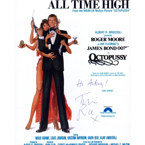 181 - Tim Rice signed 