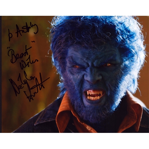 71 - Nicholas Hoult signed 10x8inch colour photo.