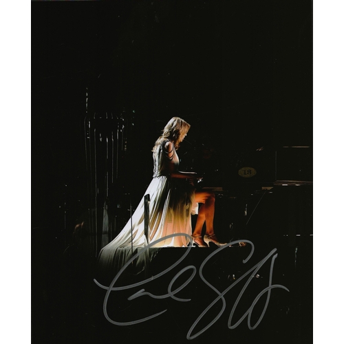 1 - Taylor Swift signed 10x8inch colour photo.