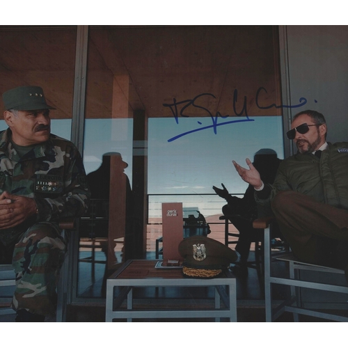 22 - Fernando Guillen Cuervo signed 10x8inch James Bond colour photo.