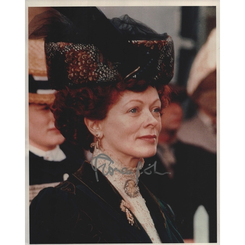 32 - Frances Fisher signed 10x8inch colour photo.