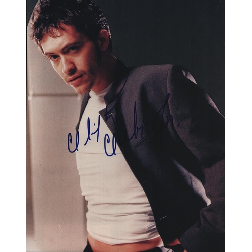 8 - Clifton Collins signed 10x8inch black and white photo.