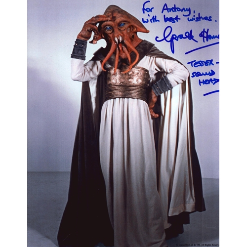 9 - Gerald Home signed 10X8 inch colour photo dedicated.