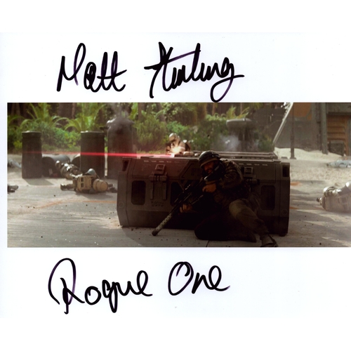 17 - Matt Sturling signed 10X8 inch colour Photo.